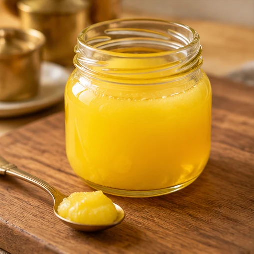 Serving illustration of Ghee from your kitchen